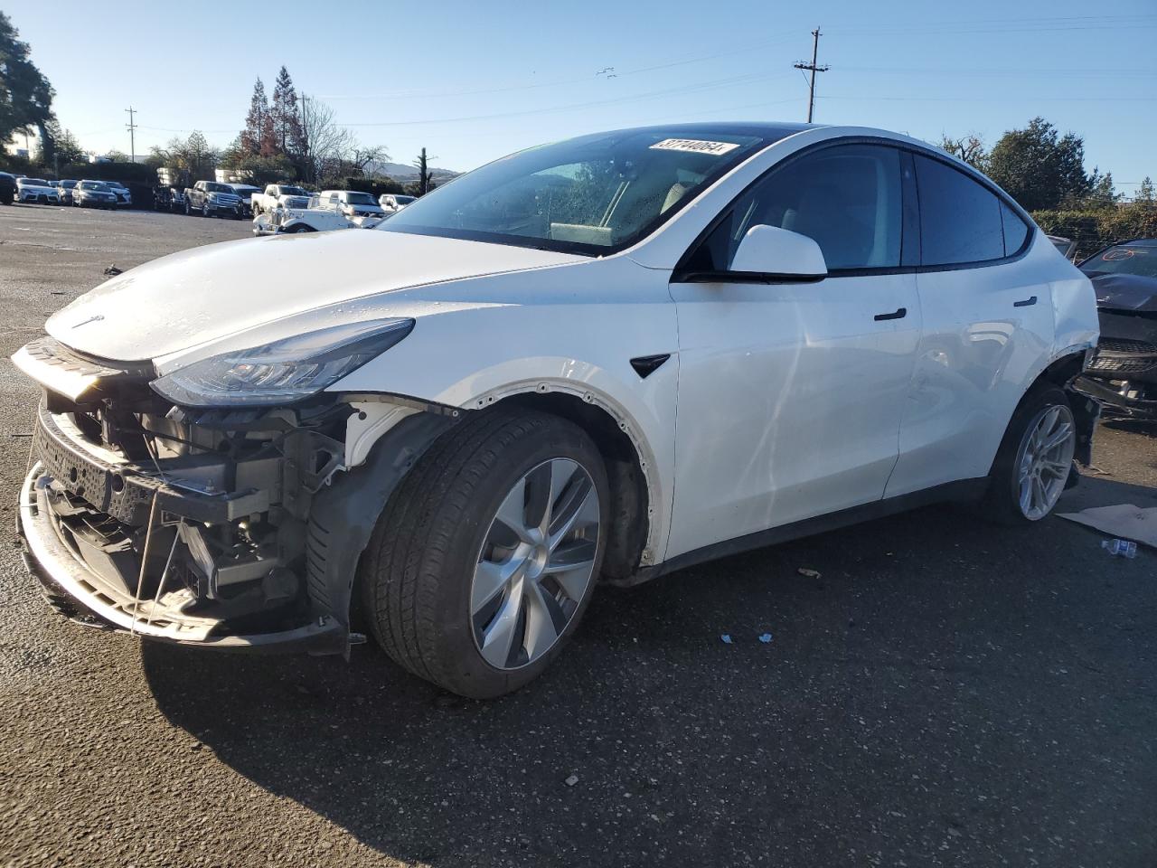 tesla model y 2020 5yjygdee7lf050362