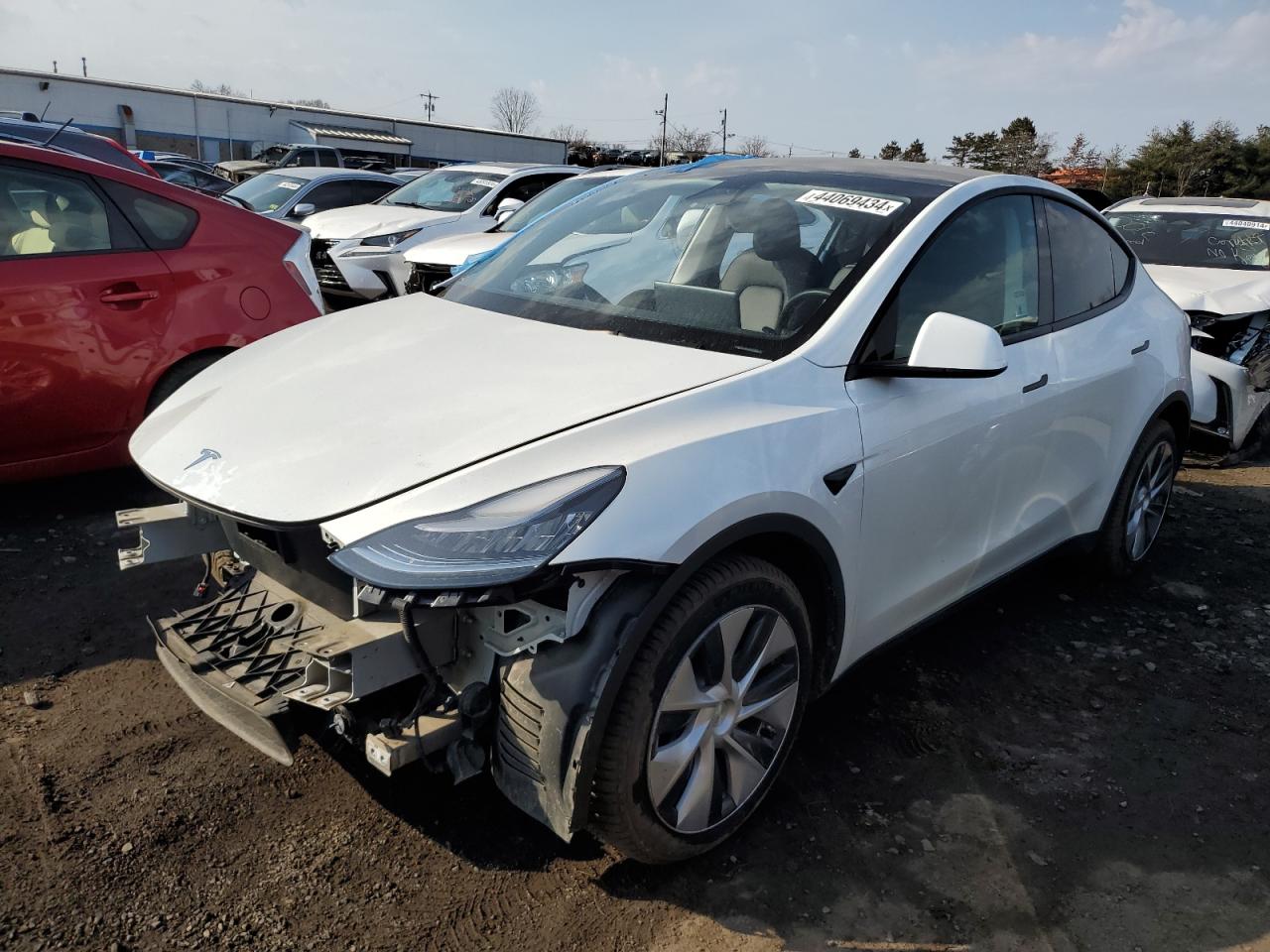 tesla model y 2021 5yjygdee7mf085968