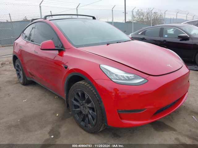 tesla model y 2021 5yjygdee7mf088398