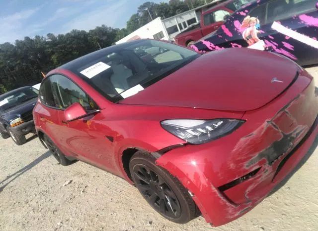 tesla model y 2021 5yjygdee7mf125255