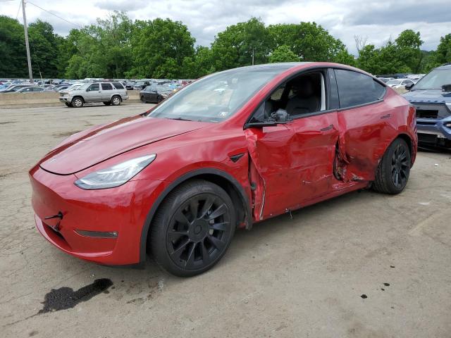 tesla model y 2021 5yjygdee7mf185021