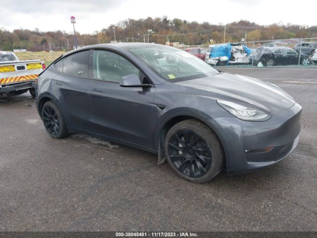 tesla model y 2021 5yjygdee7mf255410