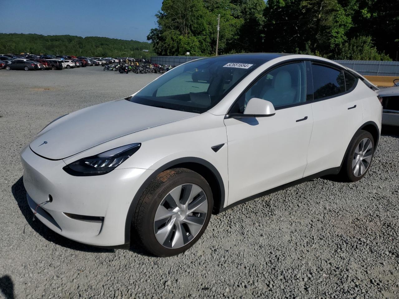 tesla model y 2021 5yjygdee7mf256279