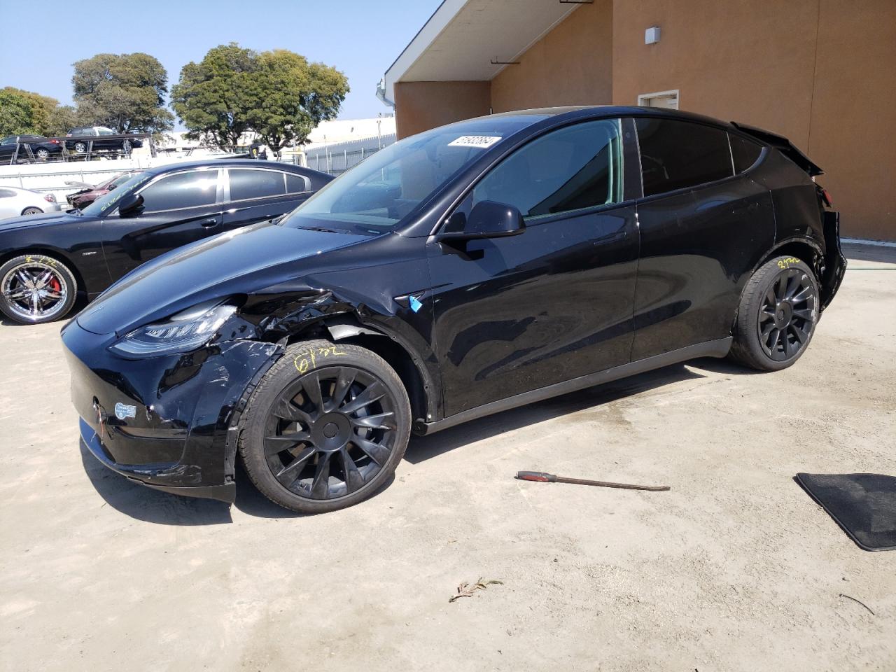 tesla model y 2021 5yjygdee8mf095392