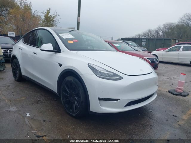 tesla model y 2021 5yjygdee8mf100378