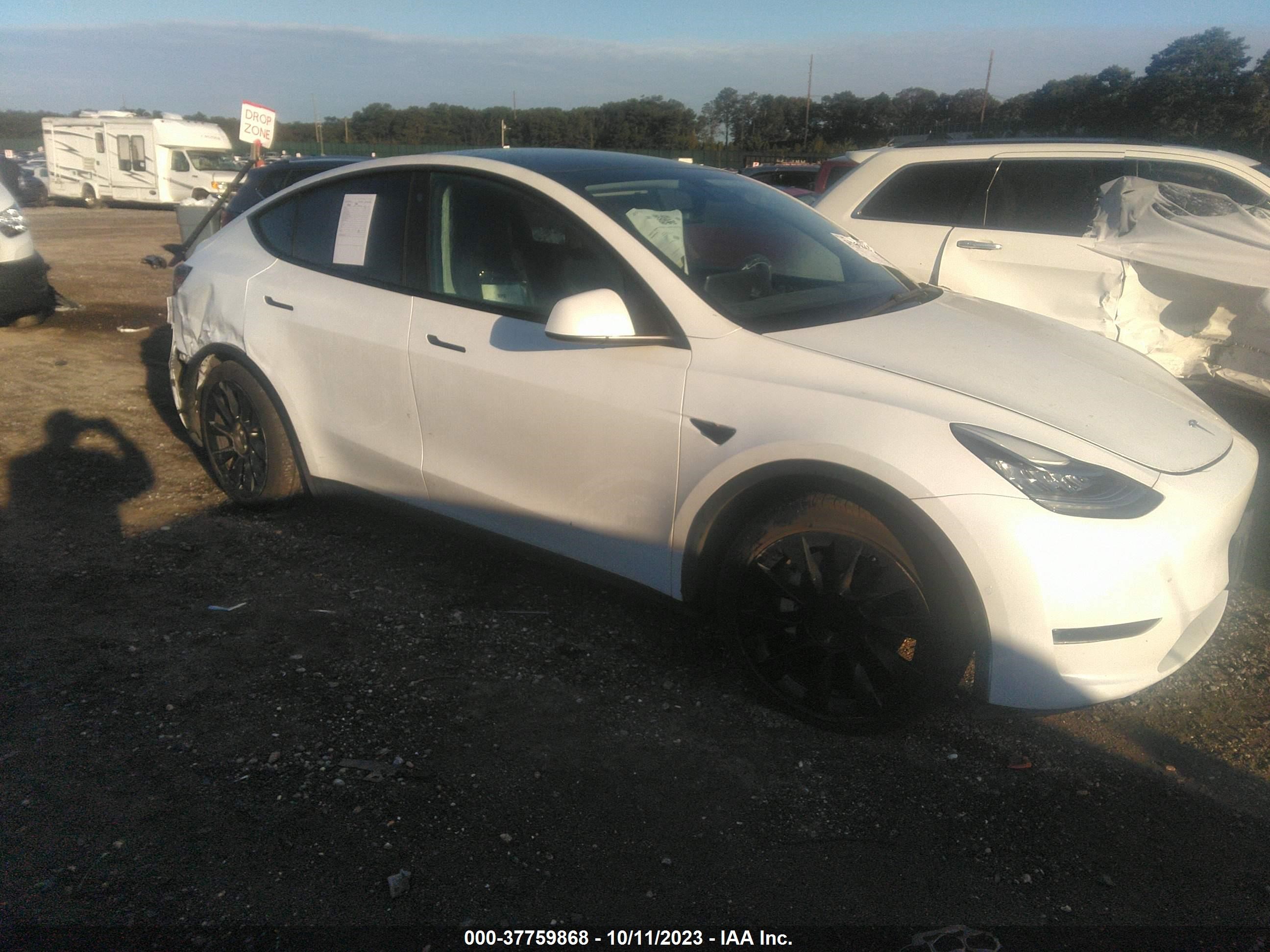 tesla model y 2021 5yjygdee8mf108111