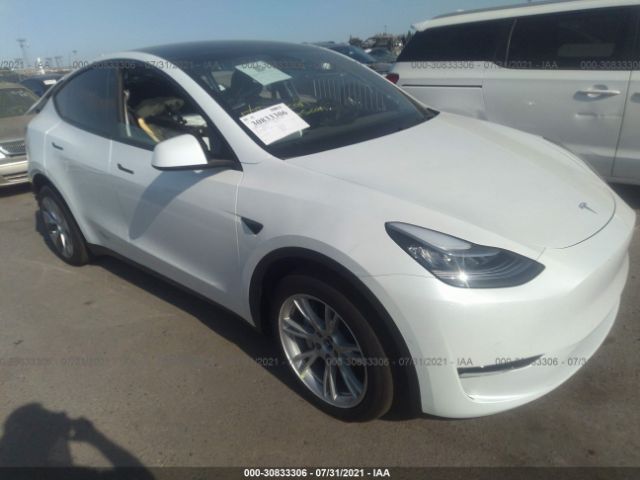 tesla model y 2021 5yjygdee8mf114832