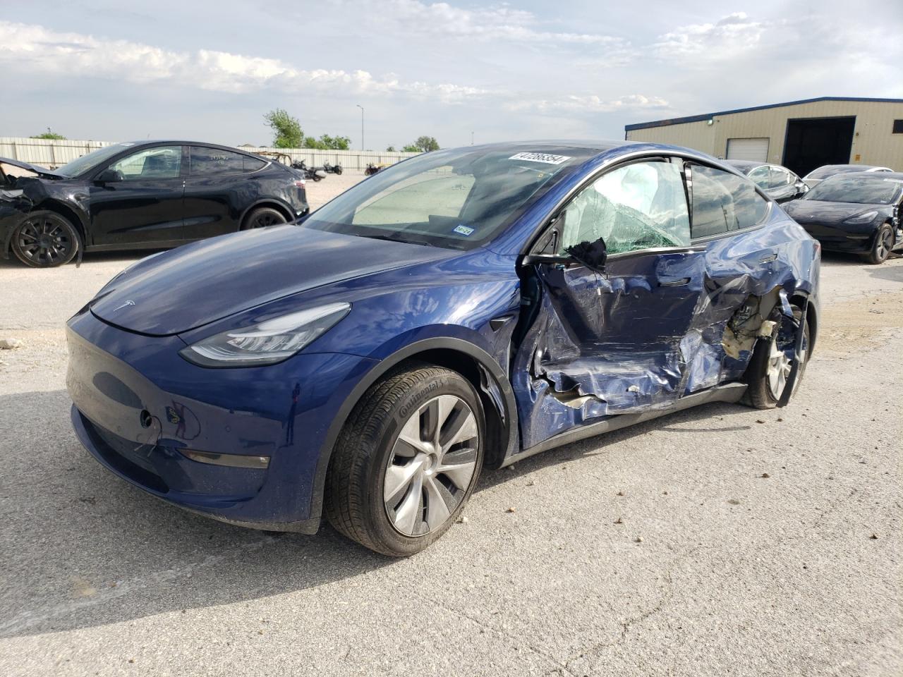 tesla model y 2021 5yjygdee8mf217796