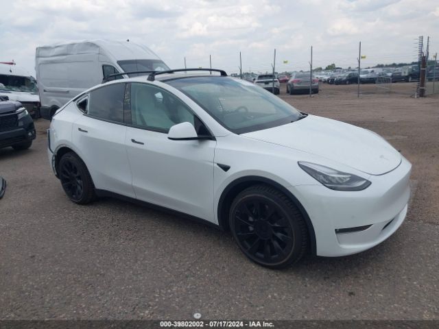 tesla model y 2021 5yjygdee8mf266500