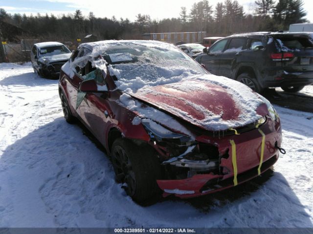 tesla model y 2021 5yjygdee9mf100163