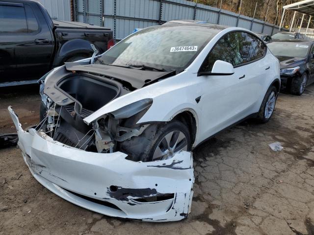 tesla model y 2021 5yjygdee9mf122289