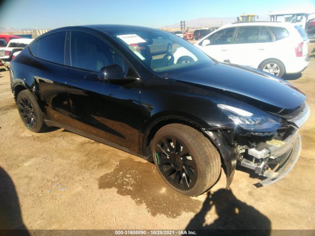 tesla model y 2021 5yjygdee9mf195503