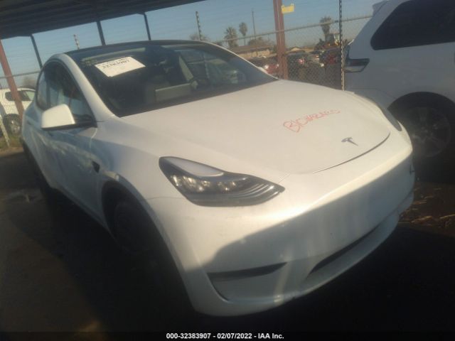 tesla model y 2021 5yjygdee9mf282933