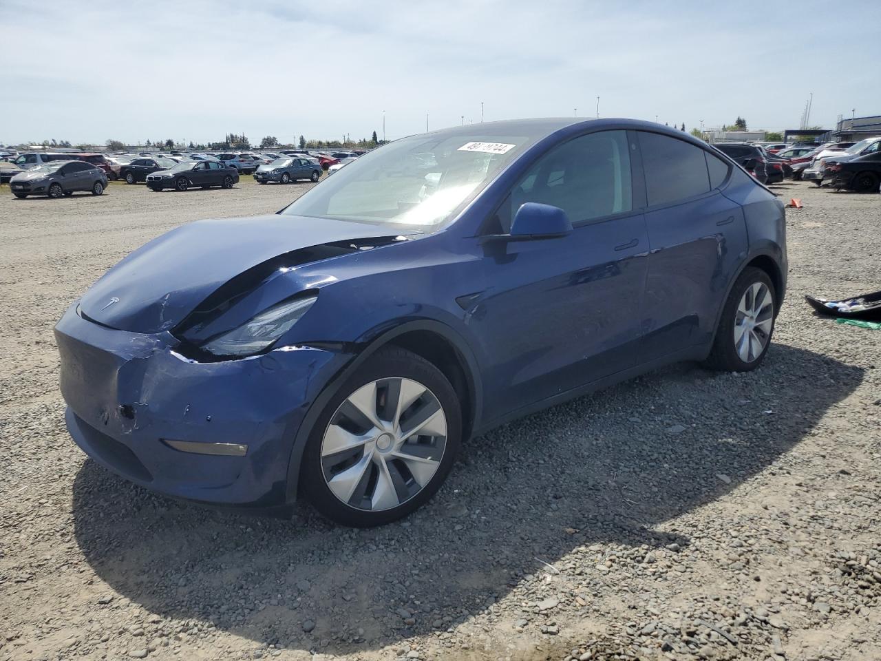 tesla model y 2021 5yjygdee9mf304106