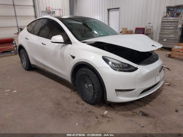 tesla model y 2020 5yjygdeexlf018795