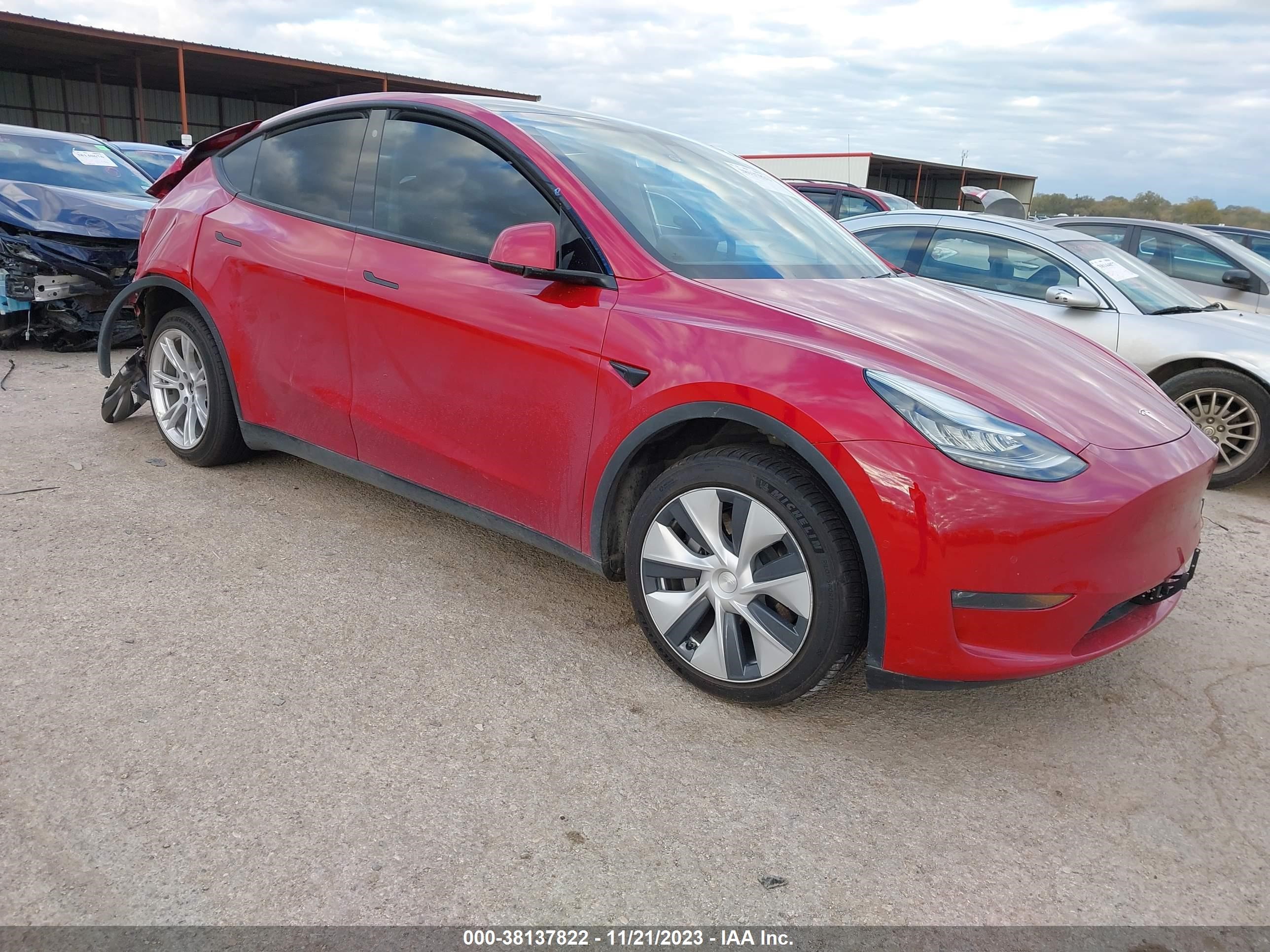 tesla model y 2020 5yjygdeexlf036746