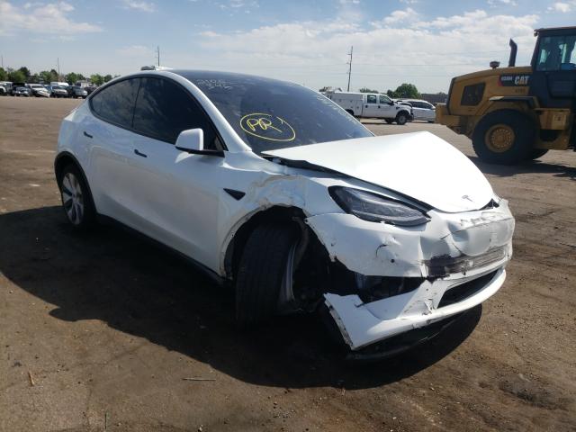 tesla model y 2020 5yjygdeexlf053448