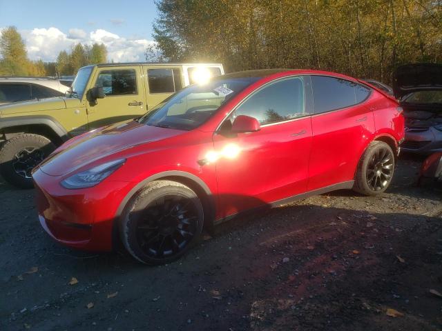 tesla model y 2021 5yjygdeexmf074527