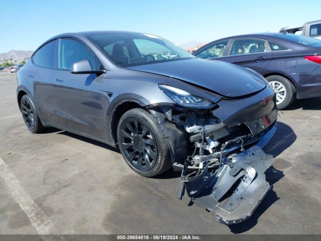 tesla model y 2021 5yjygdeexmf078674