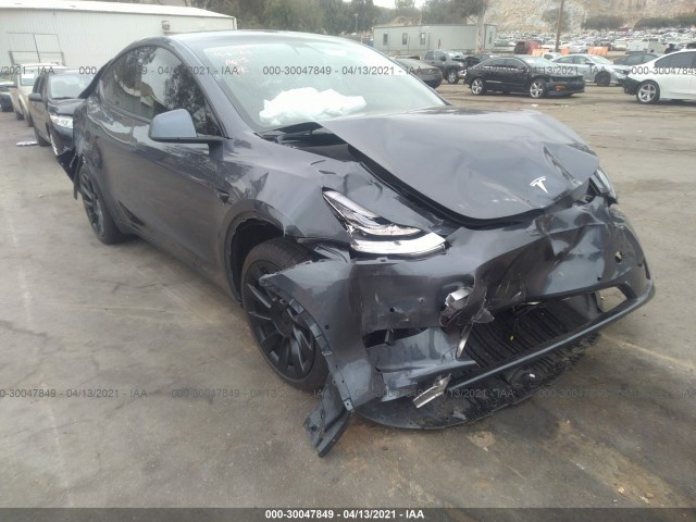 tesla model y 2021 5yjygdeexmf097905