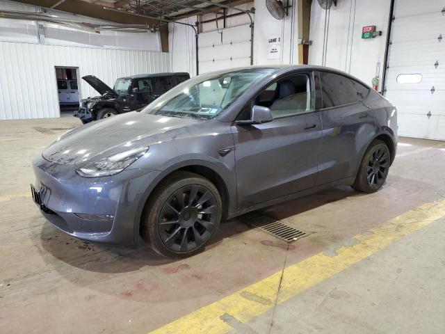 tesla model y 2021 5yjygdeexmf125220