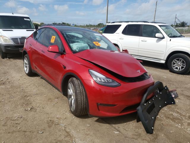 tesla model y 2021 5yjygdeexmf177348