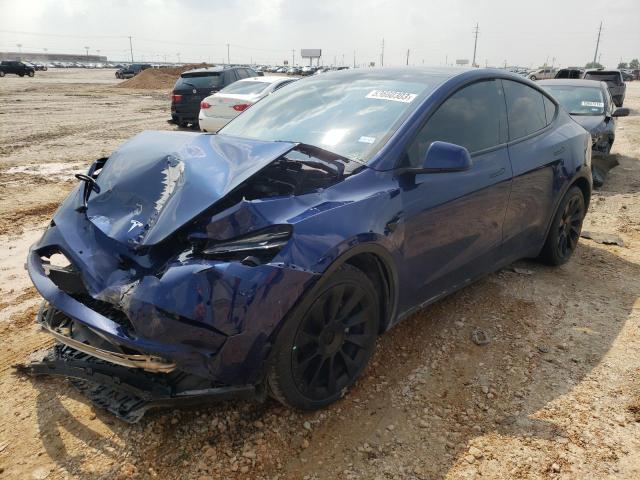 tesla model y 2021 5yjygdeexmf185580