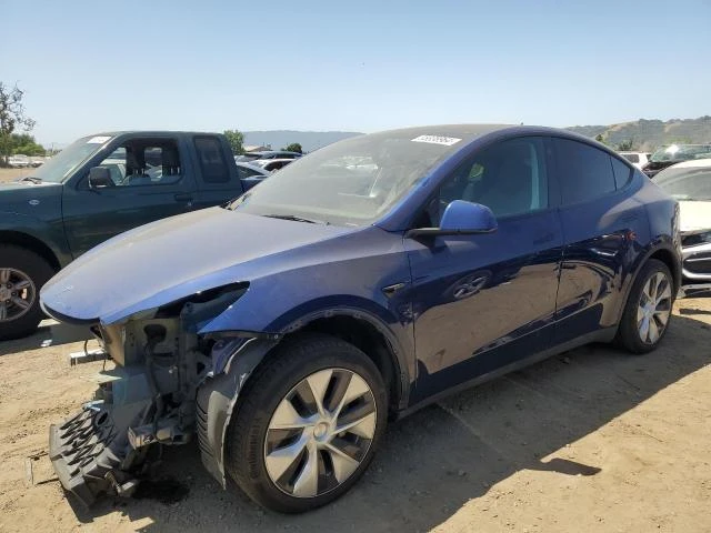 tesla model y 2021 5yjygdeexmf217220