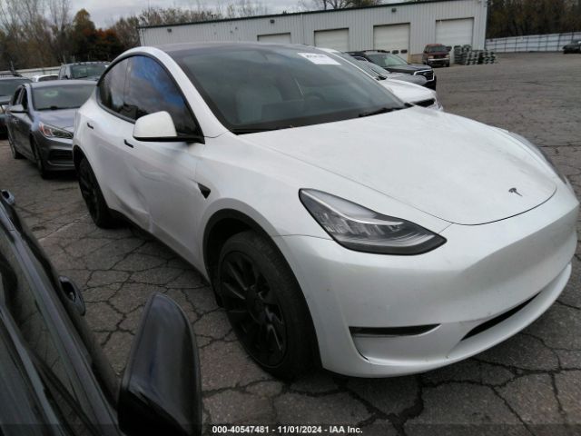 tesla model y 2021 5yjygdeexmf257944