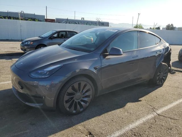 tesla model y 2021 5yjygdef1mf211802