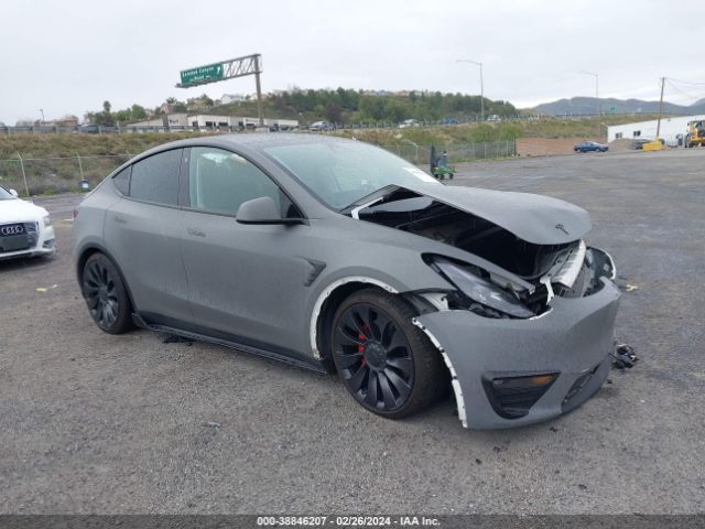 tesla model y 2021 5yjygdef1mf239888