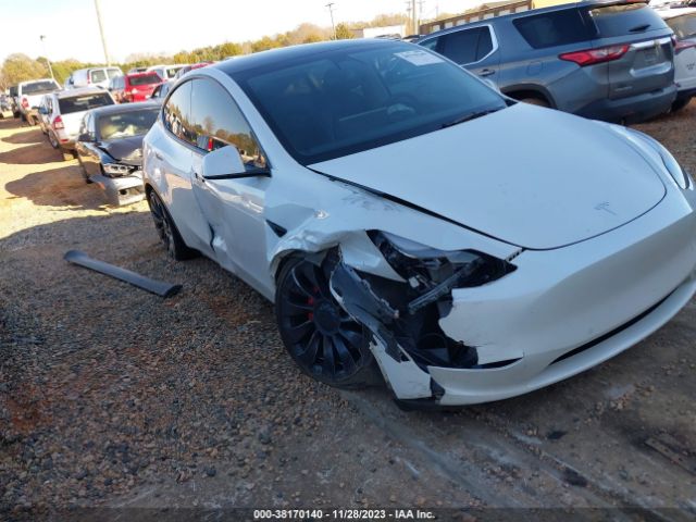 tesla model y 2021 5yjygdef1mf249644