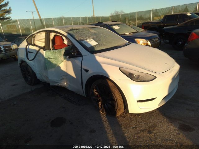 tesla model y 2021 5yjygdef2mf267344