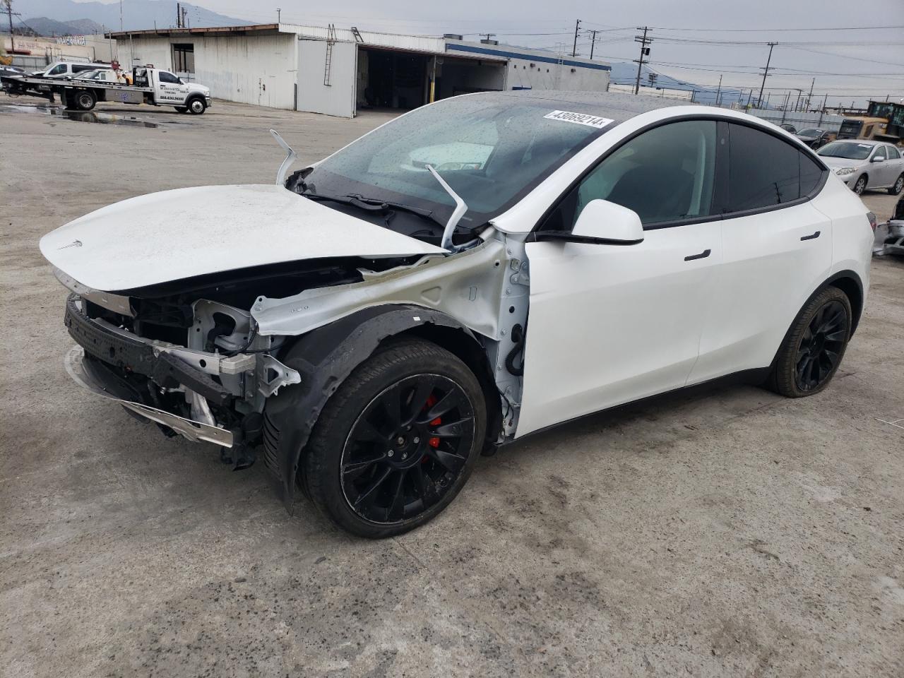 tesla model y 2020 5yjygdef3lf057320