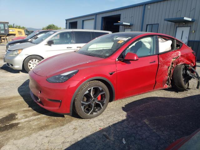 tesla model y 2021 5yjygdef3mf209582