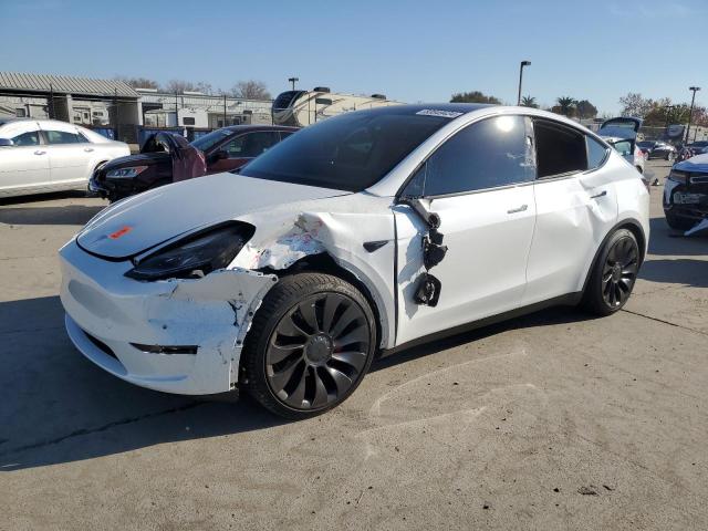 tesla model y 2021 5yjygdef4mf216007