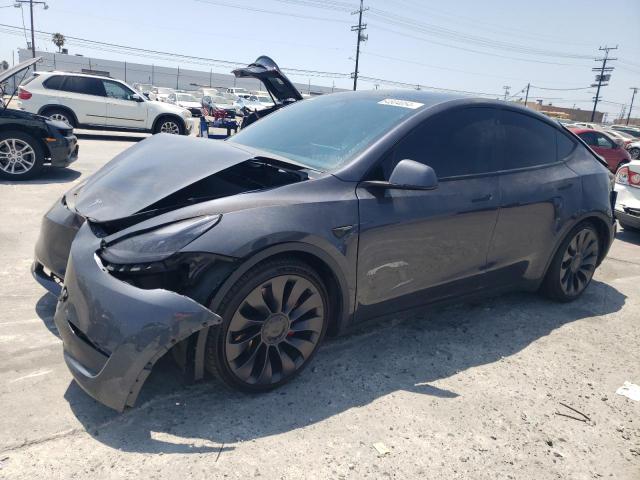 tesla model y 2021 5yjygdef9mf239797