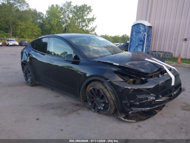 tesla model y 2021 5yjygdef9mf245129