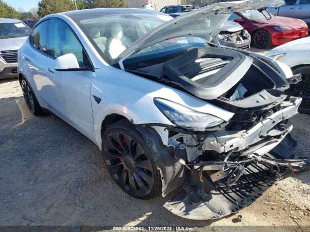 tesla model y 2020 5yjygdefxlf011614