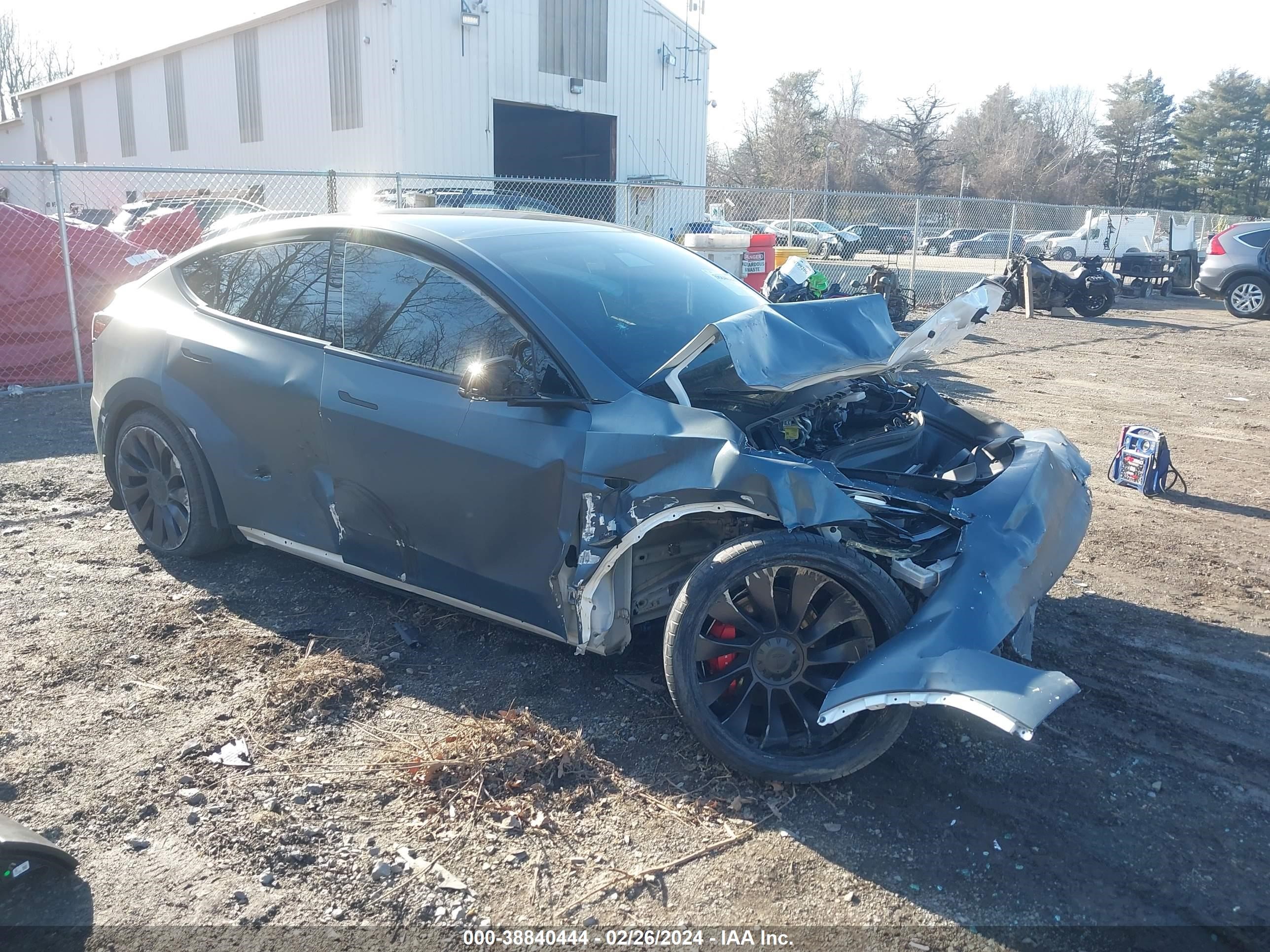 tesla model y 2021 5yjygdefxmf264112