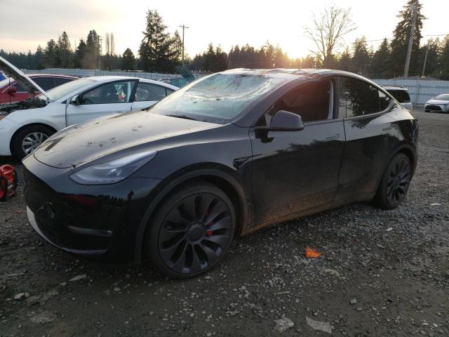 tesla model y 2021 5yjygdefxmf276843