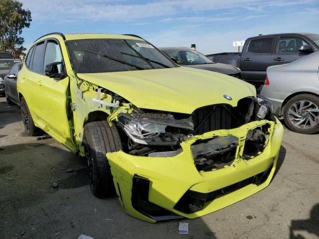 bmw x3 m 2022 5ym13ec02n9l25957