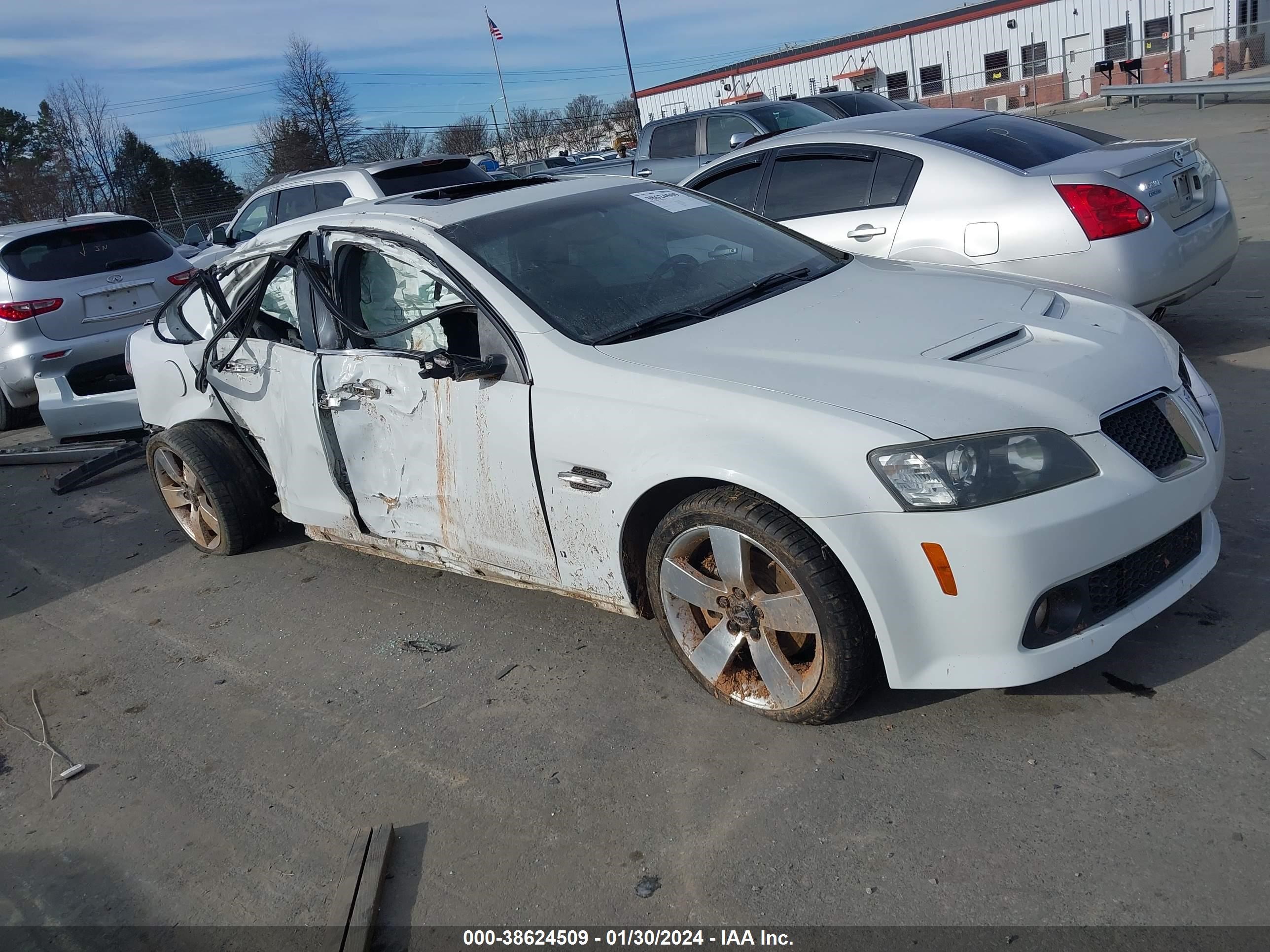 pontiac g8 2009 6g2ec57y09l226337