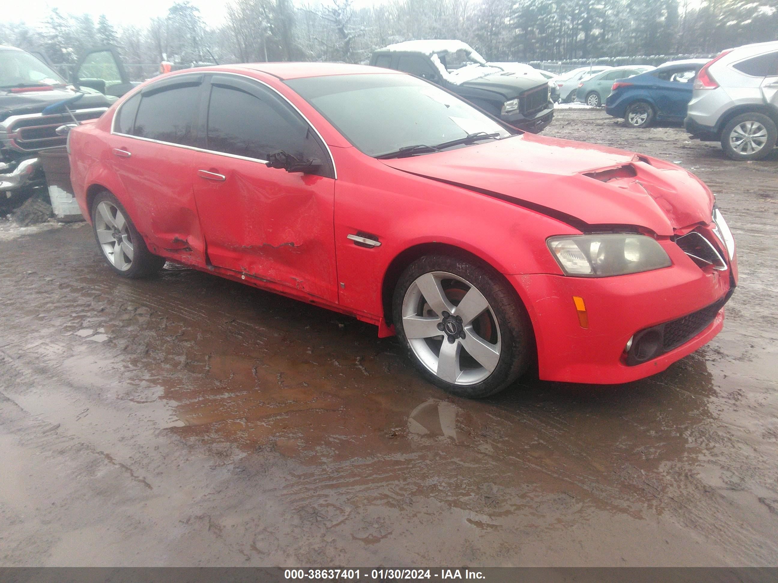 pontiac g8 2009 6g2ec57y59l238581