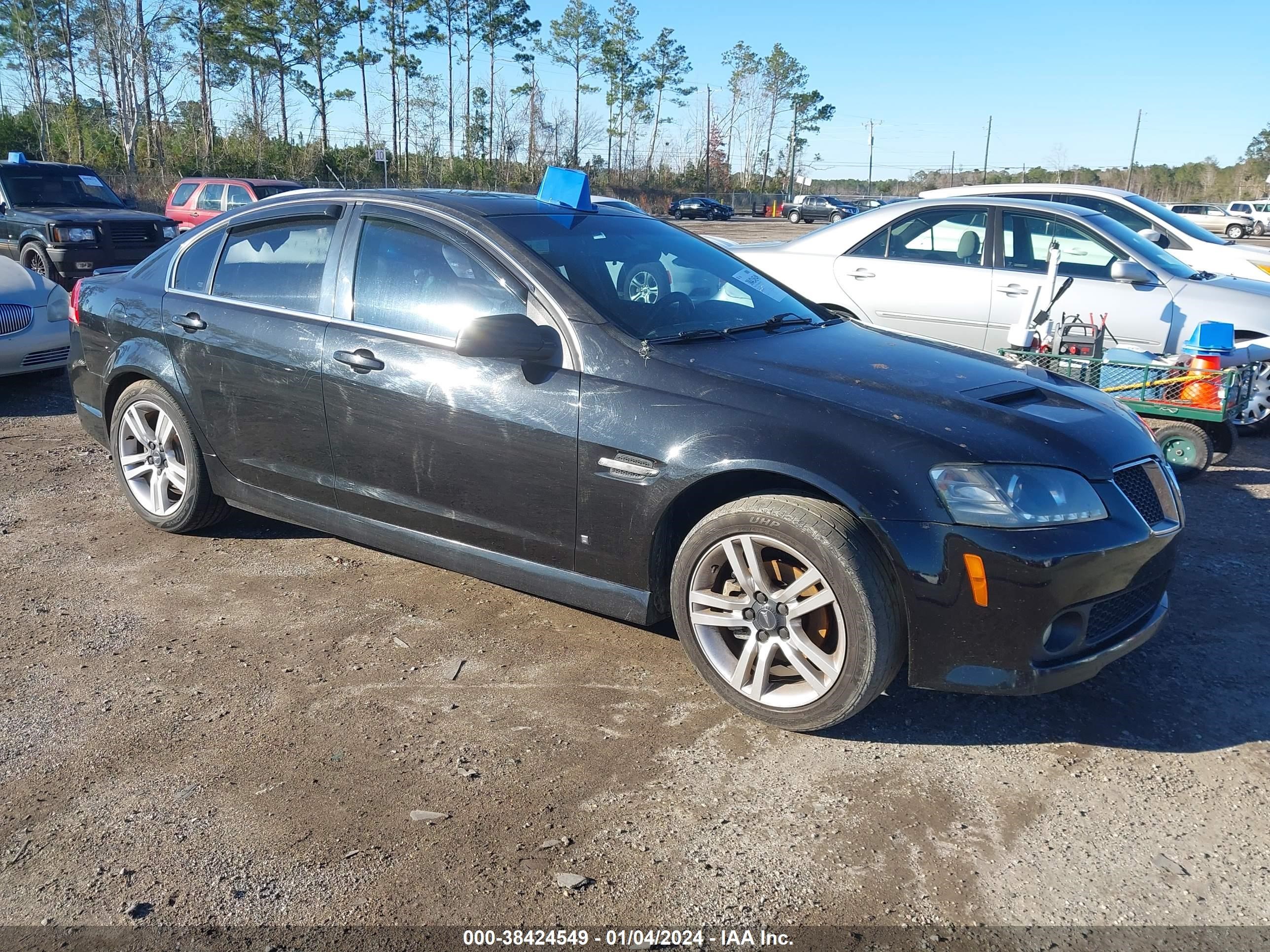 pontiac g8 2008 6g2er57708l135573