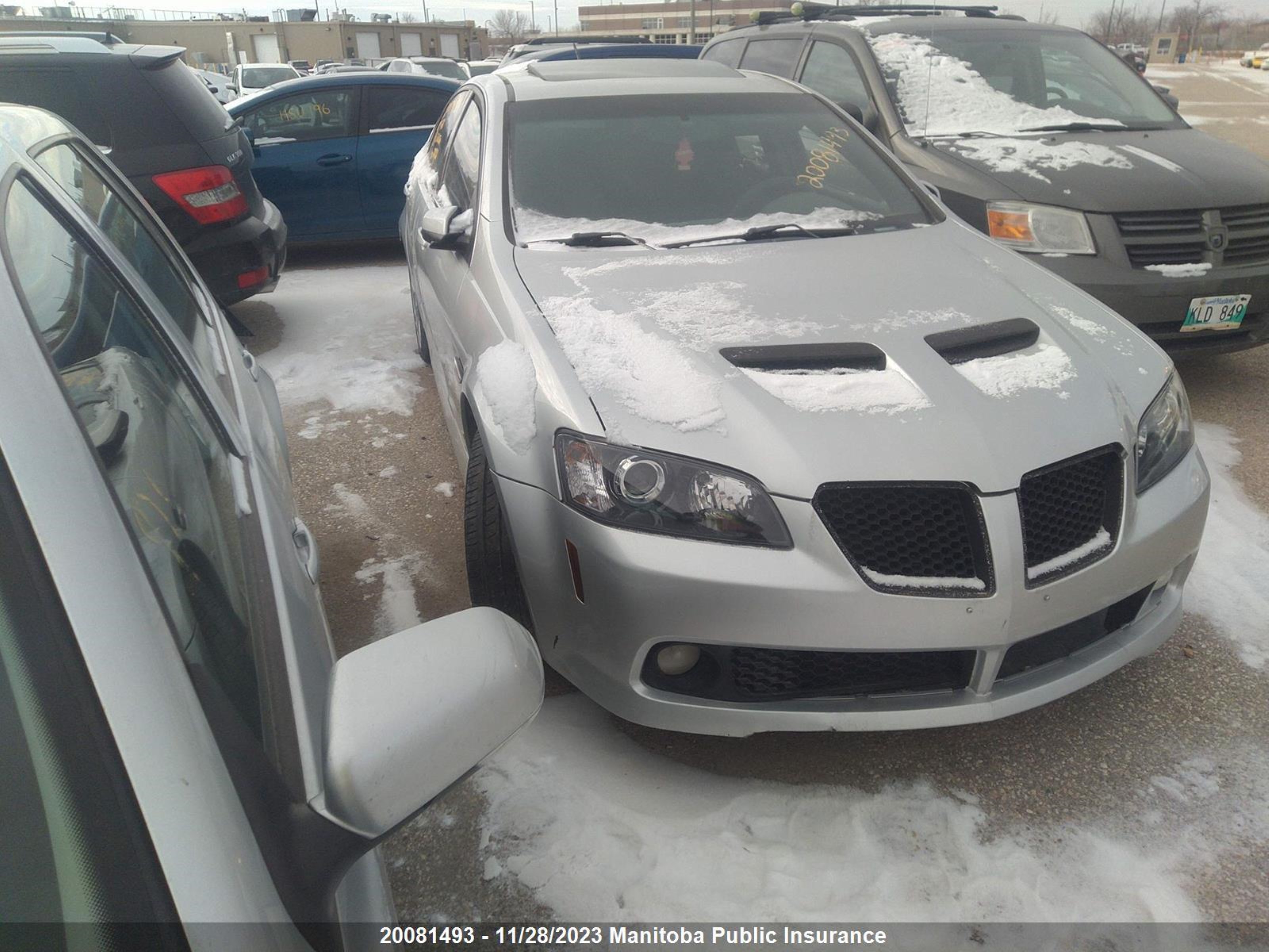 pontiac g8 2009 6g2er57719l212050