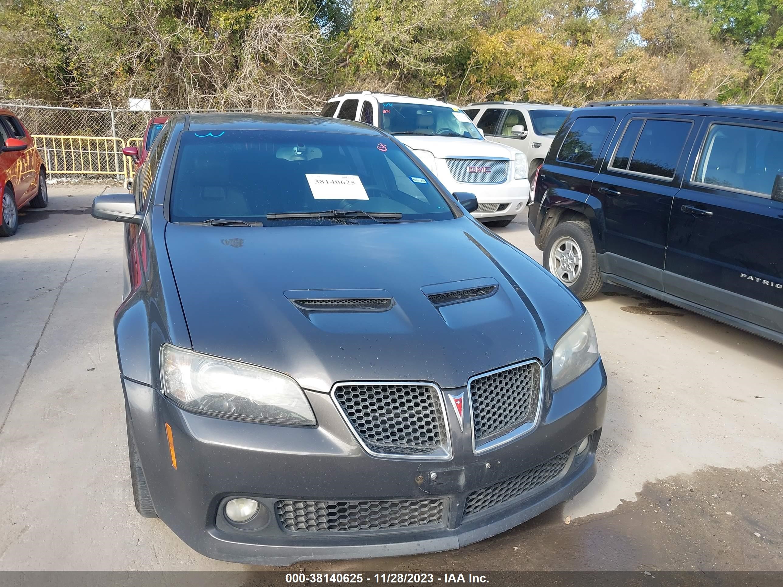 pontiac g8 2008 6g2er57728l123067