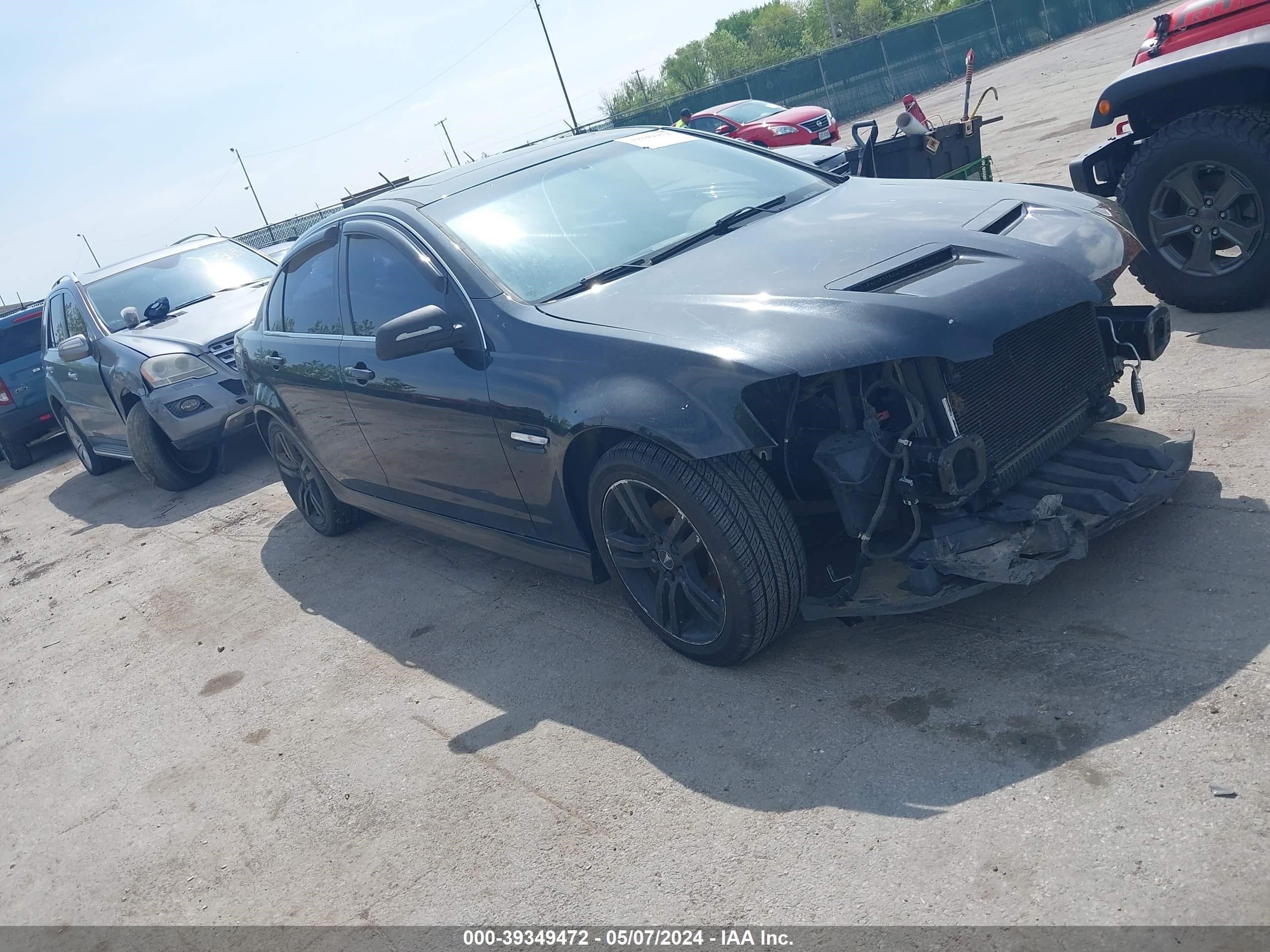 pontiac g8 2008 6g2er57748l123488