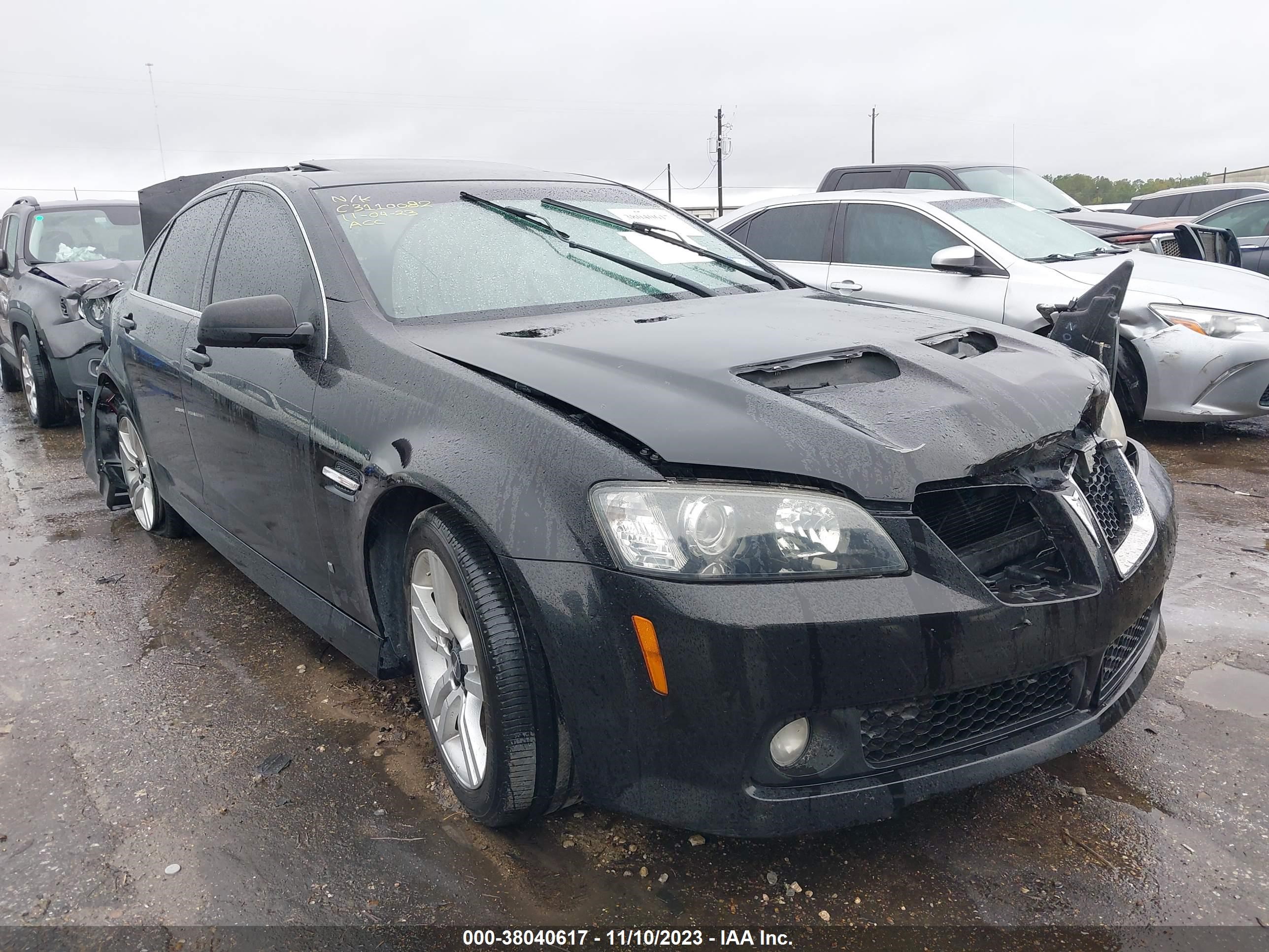 pontiac g8 2008 6g2er57748l140811