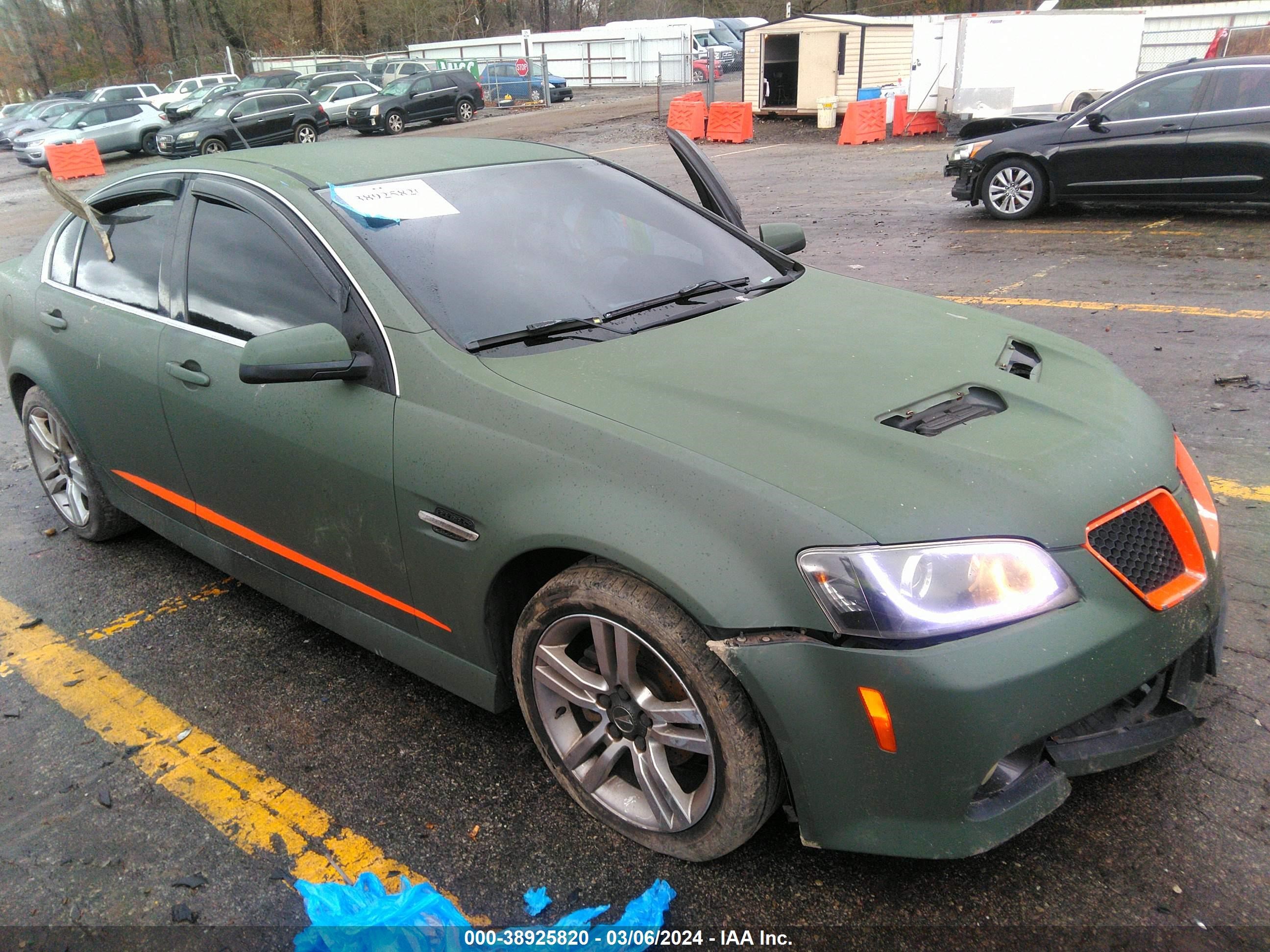 pontiac g8 2008 6g2er57758l988292